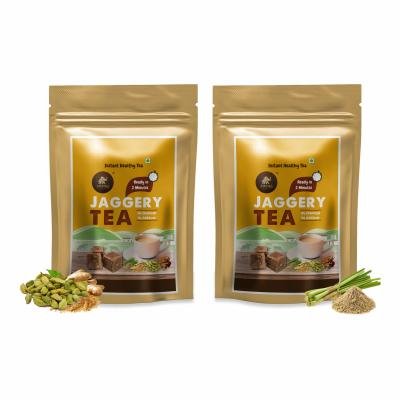 Jaggery  Cardamom & Ginger + Jaggery lemon grass (Combo of 2)300gm + 300gm