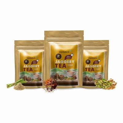 Jaggery Masala + Jaggery Cardamom & Ginger + Jaggery Lemongrass (Combo of 3) 300gm each
